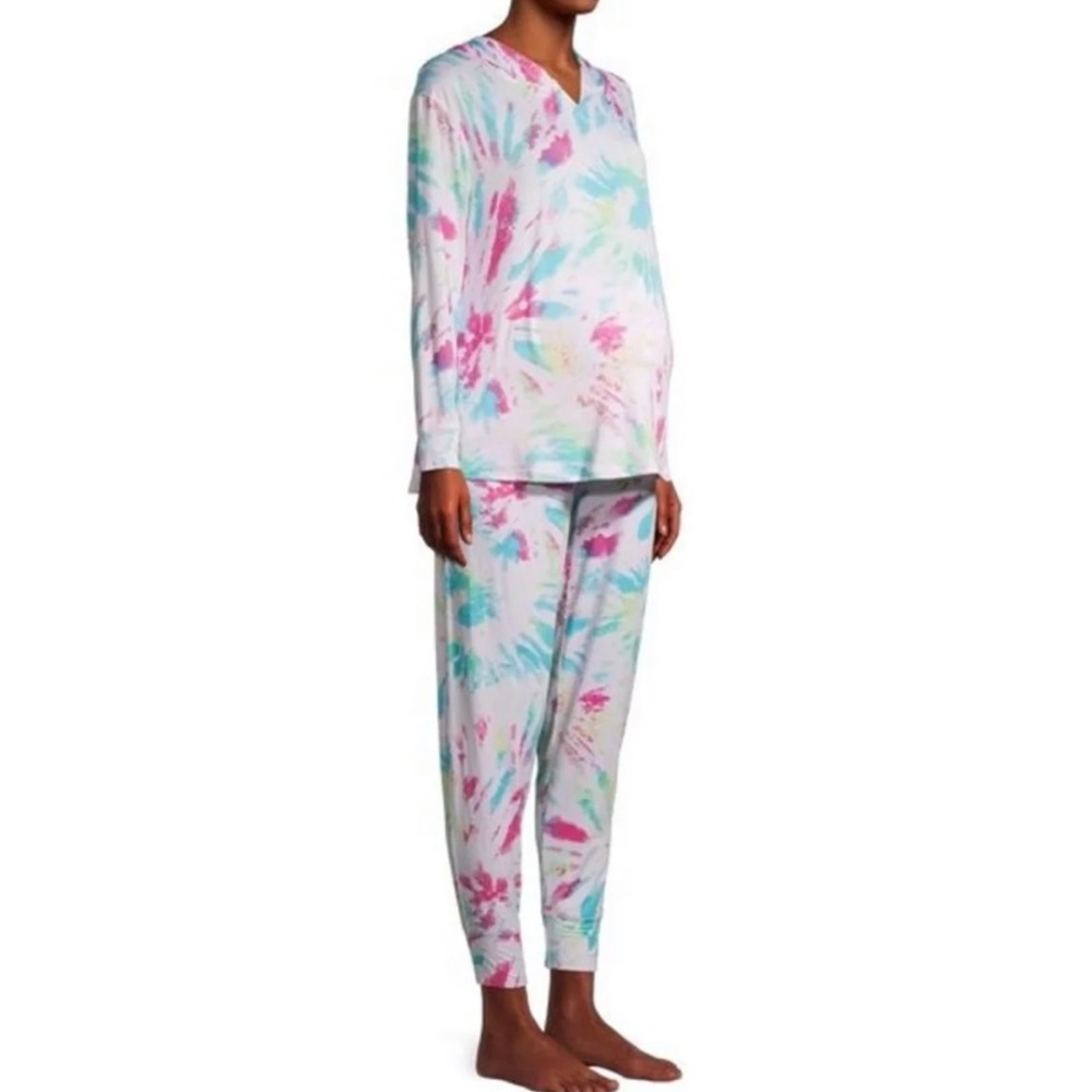 Two Piece lounge matching Maternity set - Picture 4 of 6